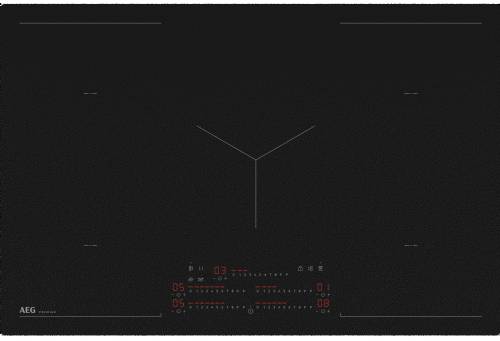 Piano cottura ad induzione Serie 8000  Sense Boil&Fry con FlexiPower  Management