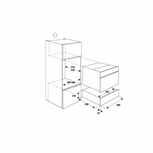 Bertazzoni WD60X scaldavivande