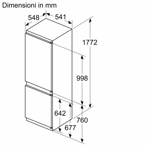 Bosch KIV865SE0 frigorifero